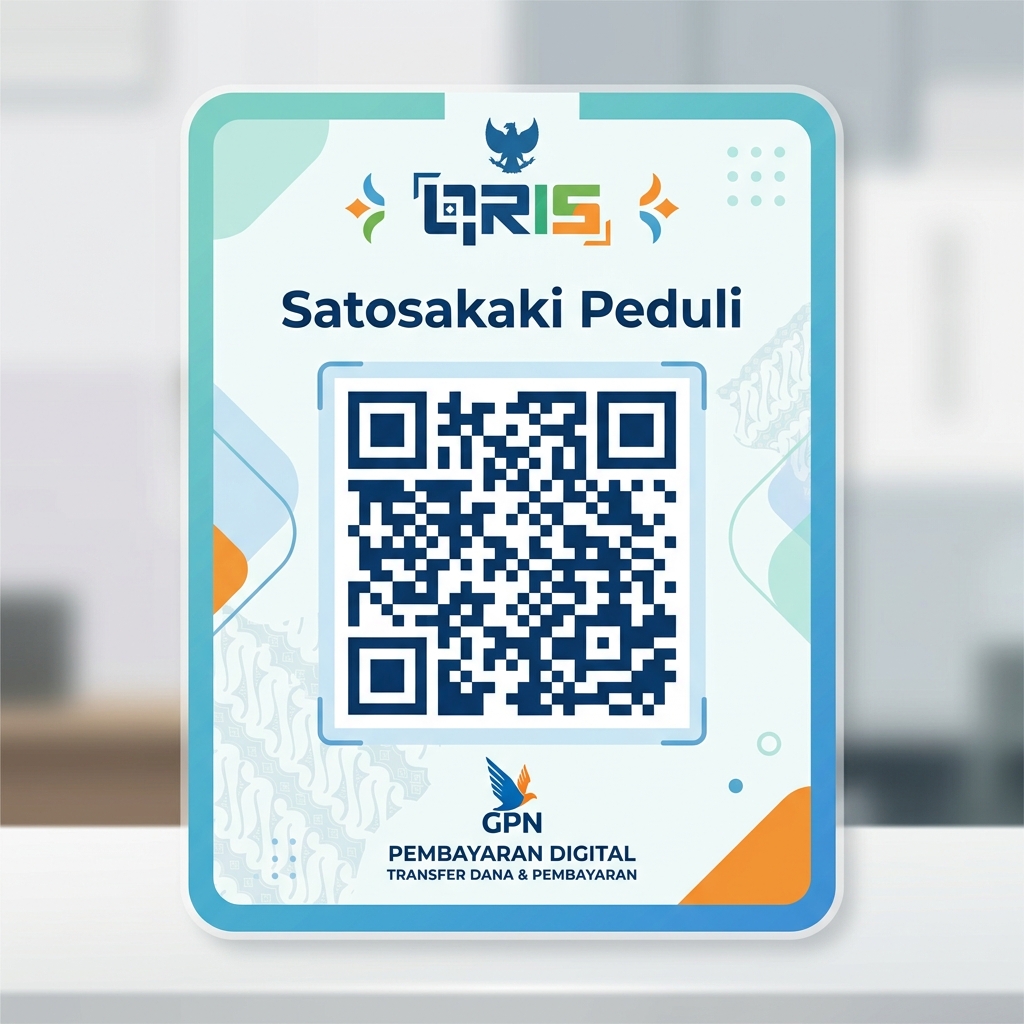Kode QRIS Satosakaki Peduli